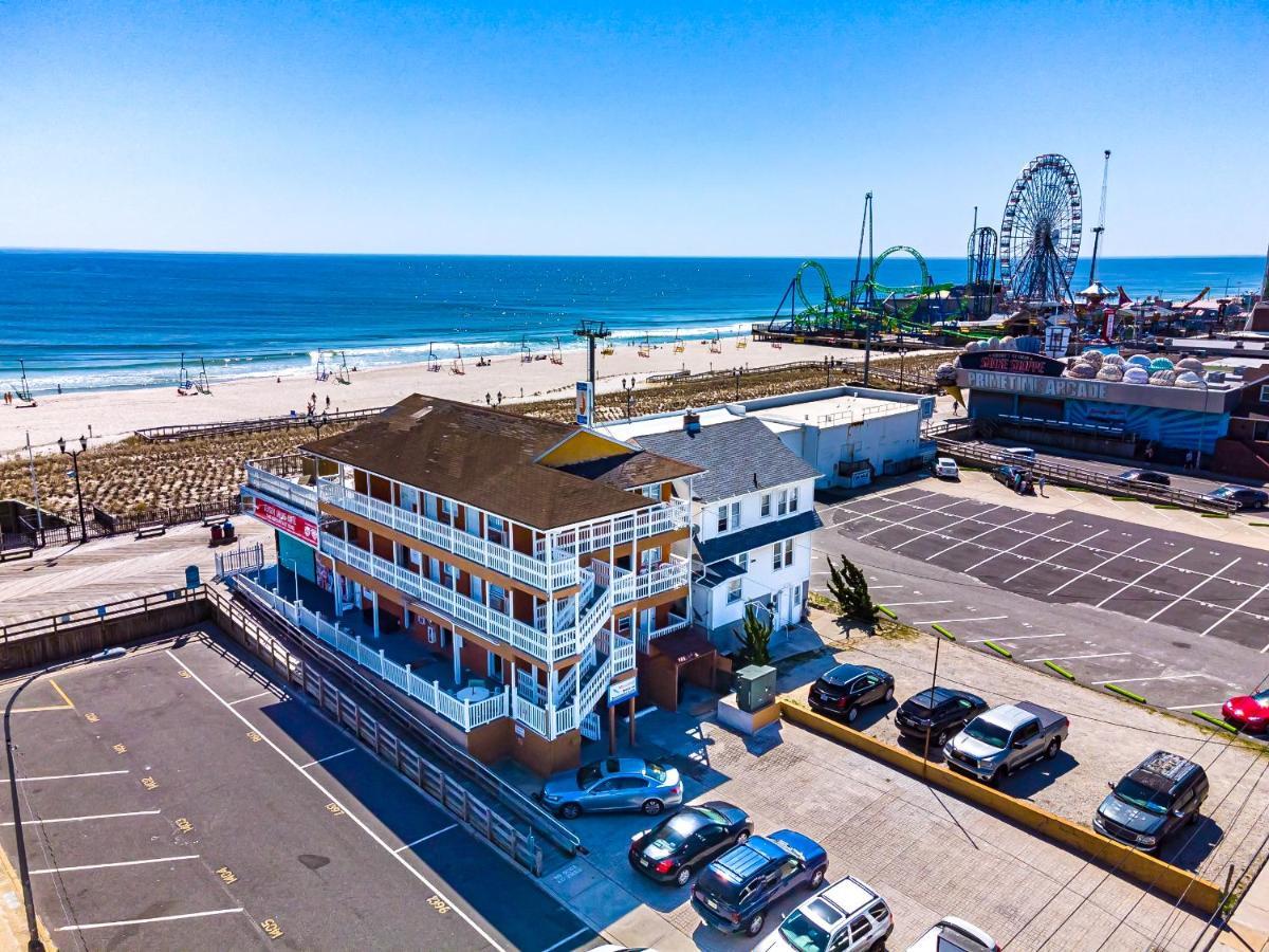 Boardwalk Hotel Charlee & Apartments Beach Hotel Oceanfront Seaside Heights Exterior foto
